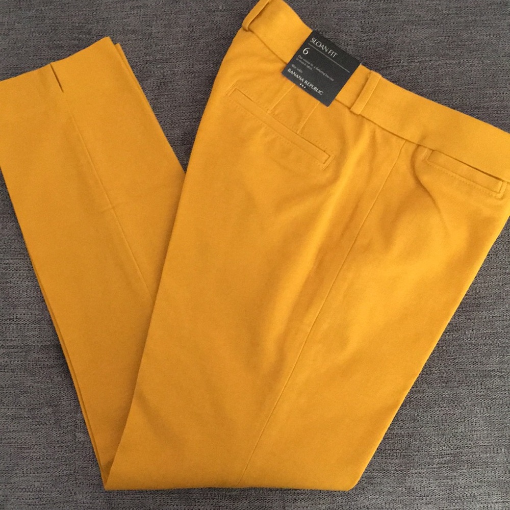 NWT Banana Republic Slim Ankle Trousers, size 6